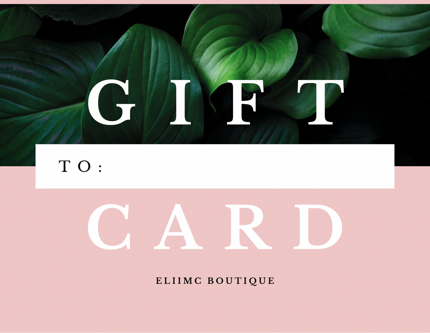 Gift card