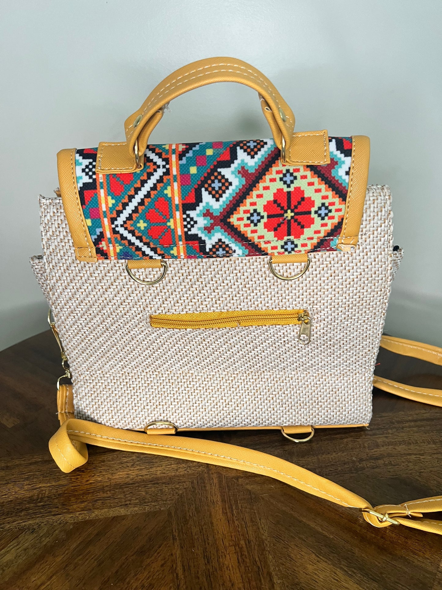 Mexican yellow Handbag